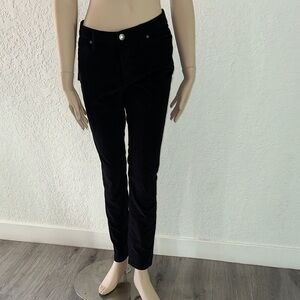 Buffalo David Bitton Black Trousers with Red Detail